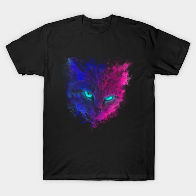 Space Gaze T-Shirt by opawapo